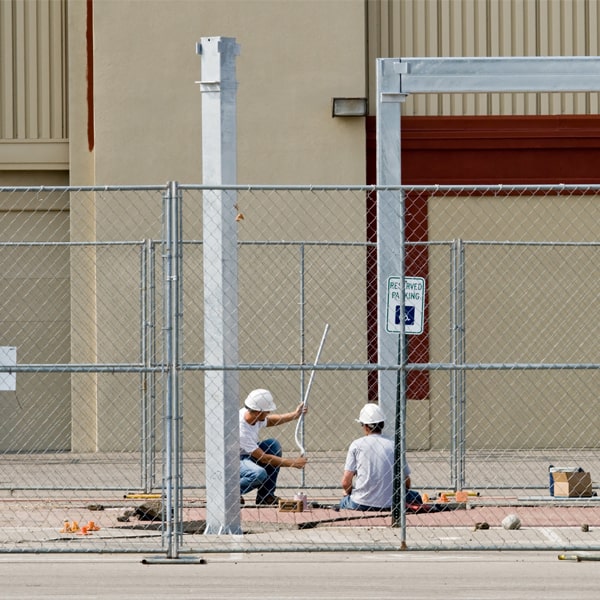 how long can i lease the temporary fence for my construction site or event in Scotia CA